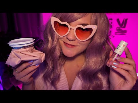 Видео: АСМР РОЗОВЫЕ ТРИГГЕРЫ ДЛЯ СНА💕