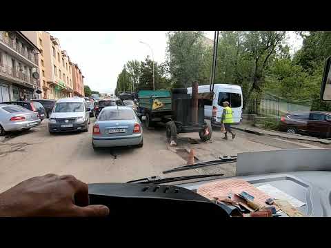 Видео: Трудовые будни после смягчения карантина. Работа - водитель автобуса.