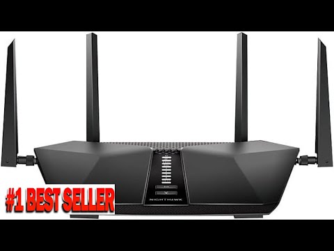 Видео: Маршрутизатор NETGEAR Nighthawk WiFi 6 (RAX50) 6-потоковый гигабитный маршрутизатор AX5400, двухд...