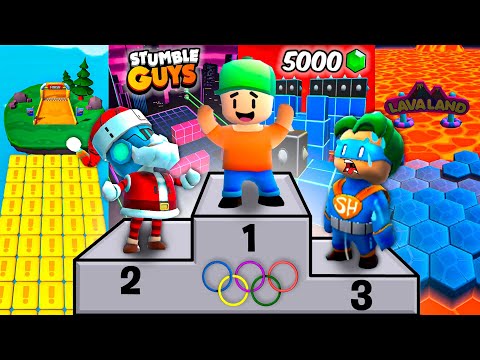 Видео: НА КОНУ 5000 ГЕМОВ!!! ИГРЫ БАЙ СТЕПА В СТАМБЛ ГАЙС!!!