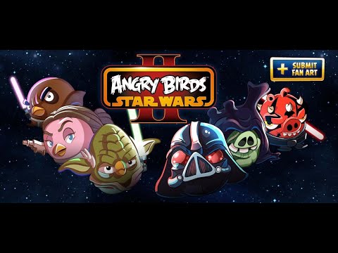 Видео: Я Играю В Angry Birds Star Wars