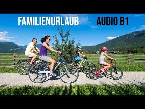 Видео: FAMILIENURLAUB. АУДИО НА НЕМЕЦКОМ (B1)