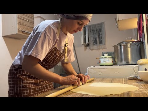 Видео: Вкусный Бешбармак / Бешбармак из Конины / Бешбармак / Наконец Заделали Печку / Ет Асу / Влог207