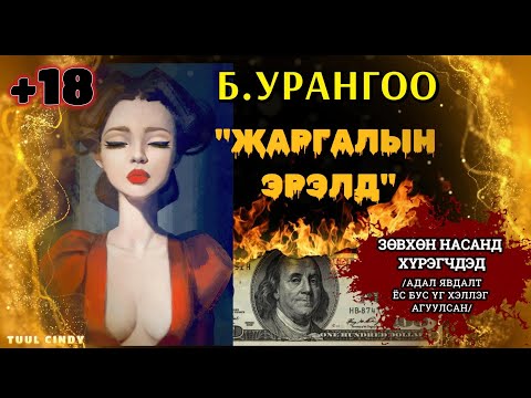 Видео: Б.УРАНГОО " АЗ ЖАРГАЛЫН ЭРЭЛД" /адал явдалт, ёс бус үг хэллэг агуулсан/ ЗӨВХӨН НАСАНД ХҮРЭГЧДЭД