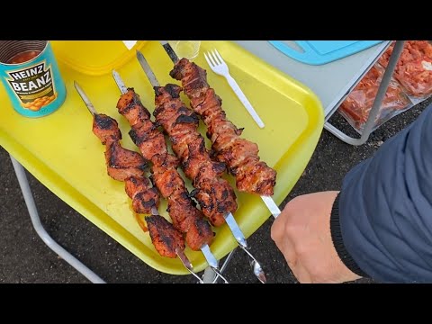 Видео: Уборка в Делика ) Жарим шашлык )