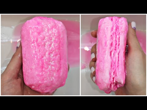 Видео: ЯРКОЕ 💖 МЕГА РОЗОВОЕ 💖 РАЗМОКШЕЕ МЫЛО 😋 РОЗОВОЕ БЕЗУМИЕ 🤪 SOAKED SOAP RELAX