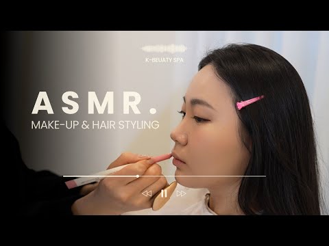 Видео: MAKEUP ASMR | Идеальное преображение со звуками! Макияж + Прическа + Фотосессия профиля
