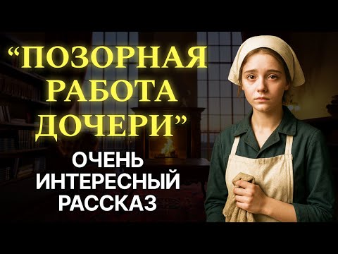 Видео: "Позорная работа". Я плакала, когда читала эту историю. Рассказ, который вы запомните. Аудиорассказ.