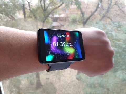 Видео: Smart watch LEMFO LEM T ― Самый большой экран и батарея с мощным софтом!