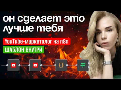 Видео: YouTube-маркетолог на n8n. Анализ новых видео