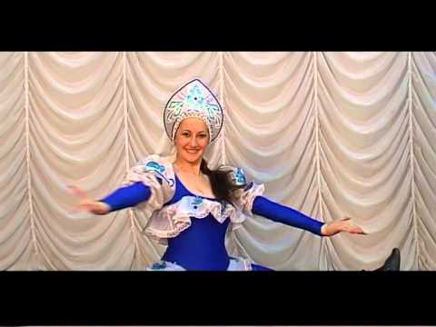 Видео: шоу балет Космо калинка (гимнастки)