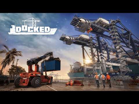 Видео: Docked.Свободный режим v1.Разгрузка Контейнеровоза. 🔔Прохождение # 7🔔