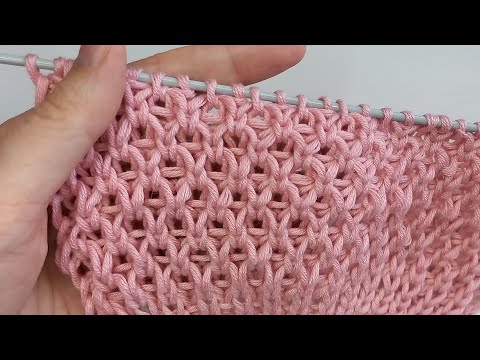 Видео: Узор потрясающей красоты!😍🔥ДВУСТОРОННИЙ узор спицами