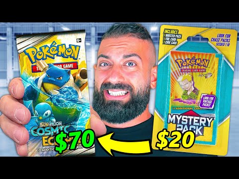 Видео: Наборы Pokemon Mystery Packs за 20 долларов на самом деле ХОРОШИ?!