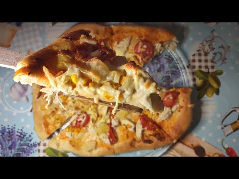 Видео: Домашня ГАВАЙСЬКА ПІЦА З КУРКОЮ ТА АНАНАСАМИ і кукурудзою: простий і смачний рецепт 🍕 за 30 хвилин