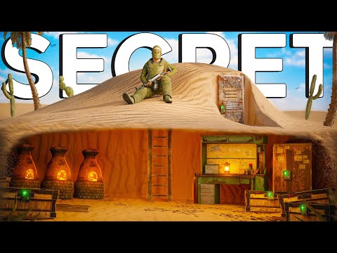 Видео: Я Соло построил секретную каменную базу в Расте.