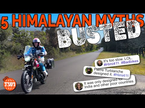 Видео: Пять мифов о Royal Enfield Himalayan 411 (и правда, стоящая за ними)