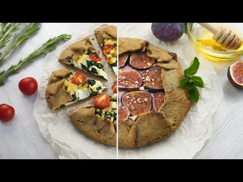 Видео: Самая ПРОСТАЯ и вкусная выпечка |  ГАЛЕТА с разными начинками  | ПП выпечка