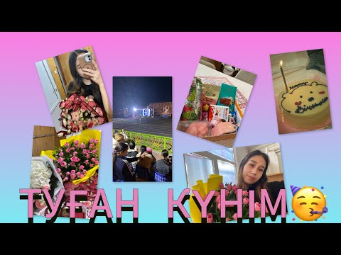 Видео: ТУҒАН КҮНІМ🎉🎁🎊🥳/ВЛОГ🍕🌭🍧🌮🧁🍨🥙🌭🥪🥙🍟