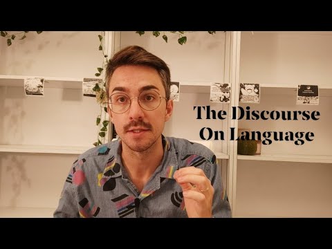 Видео: «Рассуждение о языке» Мишеля Фуко