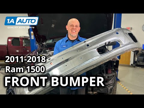 Видео: Как заменить передний бампер Ram 1500 2011-2018