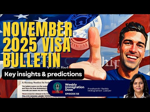Видео: Всплеск грин-карт! 🚀 Visa Bulletin за ноябрь 2025 года: важные новости и прогнозы на декабрь