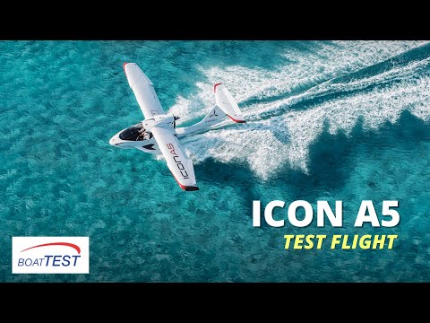 Видео: Обзор испытательного полета Icon A5!!