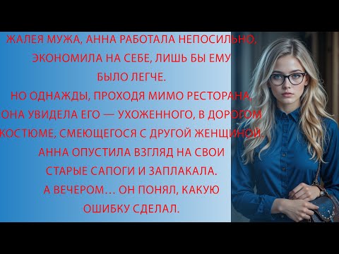Видео: Я жалела мужа и работала без отдыха, пока не увидела его в ресторане с другой…