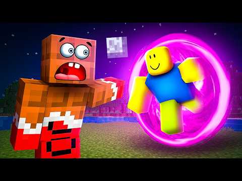 Видео: КАК НУБ из Роблокс ПОПАЛ в Майнкрафт?!