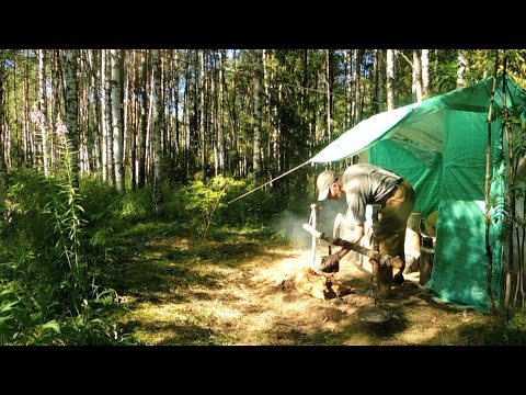 Видео: Доделываем балаган ( рассказ)