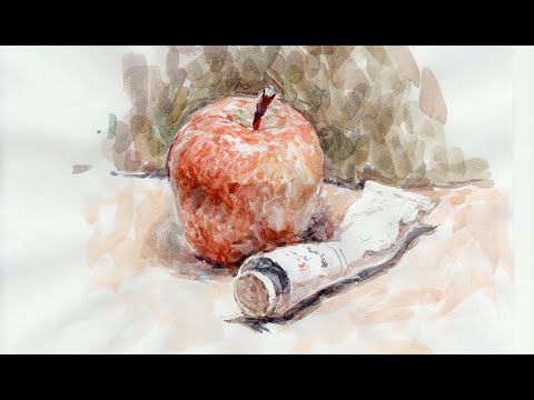 Видео: Эфир Акварель Натюрморт