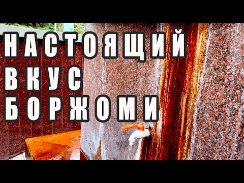Видео: Настоящий вкус боржоми 🚰 Центральный парк Боржоми