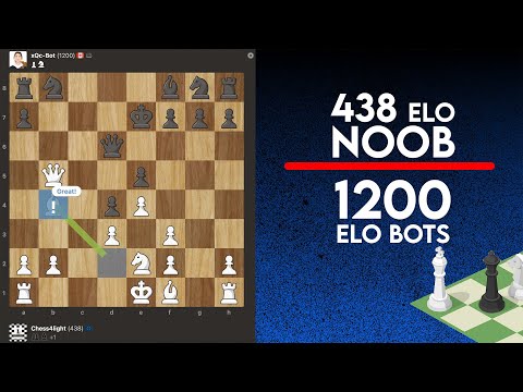 Видео: Я поставил мат ботам с рейтингом ELO 1200, будучи АБСОЛЮТНЫМ новичком