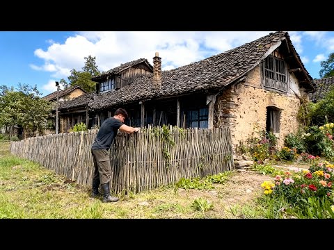 Видео: 🏠Возвращаюсь к бабушке, чтобы отремонтировать старый дом после пожара #дом #ремонт #строительство