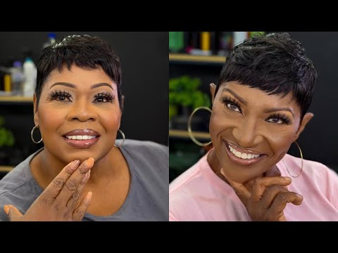 Видео: Невероятно потрясающие и роскошные короткие естественные стрижки для темнокожих женщин старше 50 ...