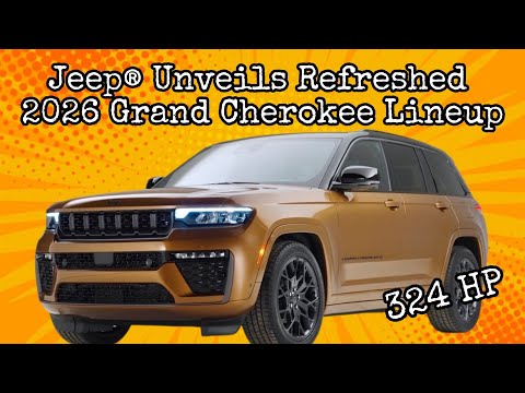 Видео: Jeep® представляет обновленную линейку Grand Cherokee 2026 года