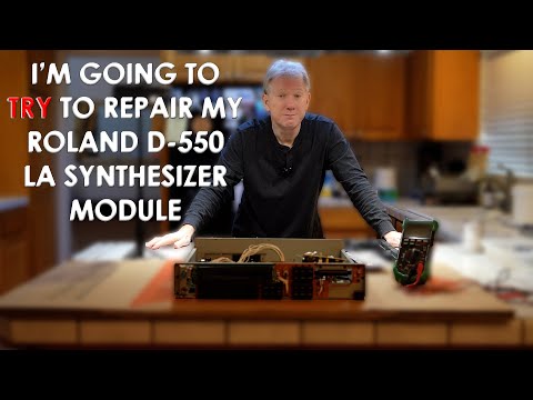 Видео: РЕМОНТ ROLAND D-550