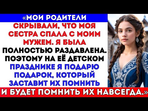 Видео: Моя сестра изменила мне с мужем. Мои родители скрывали правду. Но на детском празднике…#viral