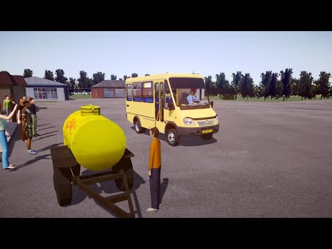 Видео: Баз 2215 Дельфин (New Version)  Mods Proton bus simulator By Vlad Kulak