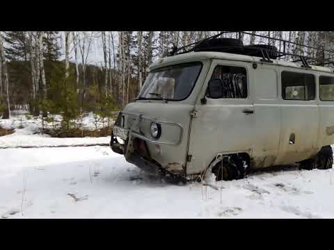 Видео: УАЗ БУХАНКА ЗИМОЙ на САФАРИ 510. Зимний тест
