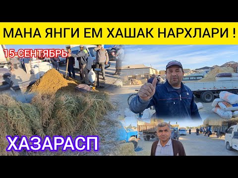 Видео: ХОРАЗМ ХАЗАРАСП ЕМ ХАШАК АНИК НАРХЛАРИ 15-СЕНТЯБРЬ ХОРАЗМ ОБЗОР