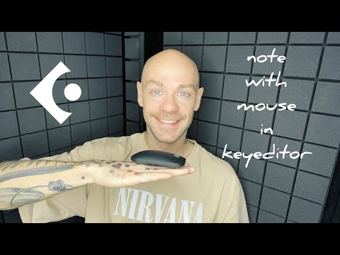 Видео: как рисовать ноты в key editor с помощью мышки в cubase (note with mouse in key editor)