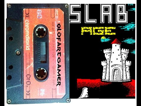 Видео: Обзор и прохождение игры Slab Age на ZX Spectrum [1/2]: уровни 01-25