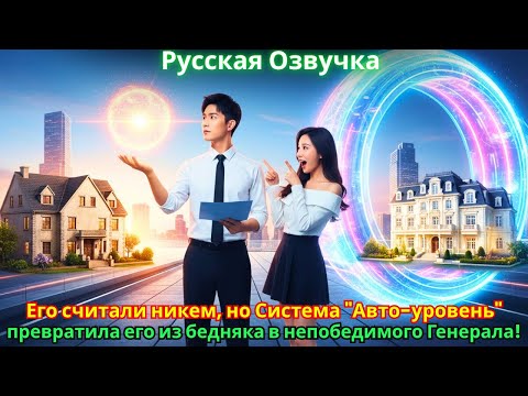 Видео: Его считали никем, но Система "Авто-уровень" превратила его из бедняка в непобедимого Генерала!