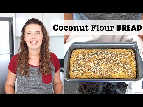 Видео: Как приготовить хлеб из кокосовой муки — 2 способа