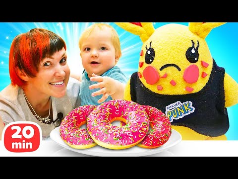 Видео: Мама для Лаки — Лечим Миними от аллергии! Игры для малышей с Машей Капуки