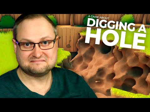 Видео: СИМУЛЯТОР КОПАНИЯ ДЫРЫ ► A Game About Digging A Hole #1
