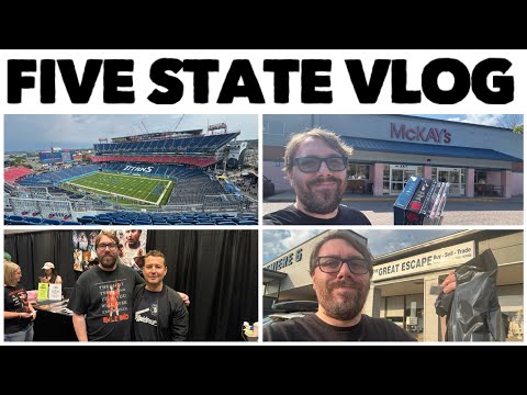 Видео: VLOG о разных штатах: Кинопокупки, HorrorHound, Карты, WNBA, игра Titans, Странный Эл и многое др...