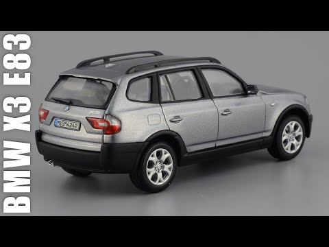 Видео: BMW X3 3.0i e83 • KYOSHO • Масштабная модель 1:43