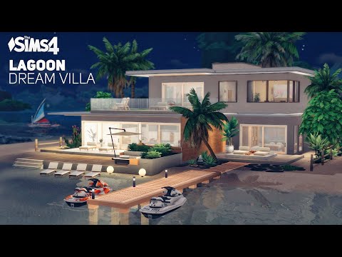 Видео: Вилла мечты с видом на лагуну 🏝️(No CC) Сулани | the Sims 4 | Симс 4 Строительство